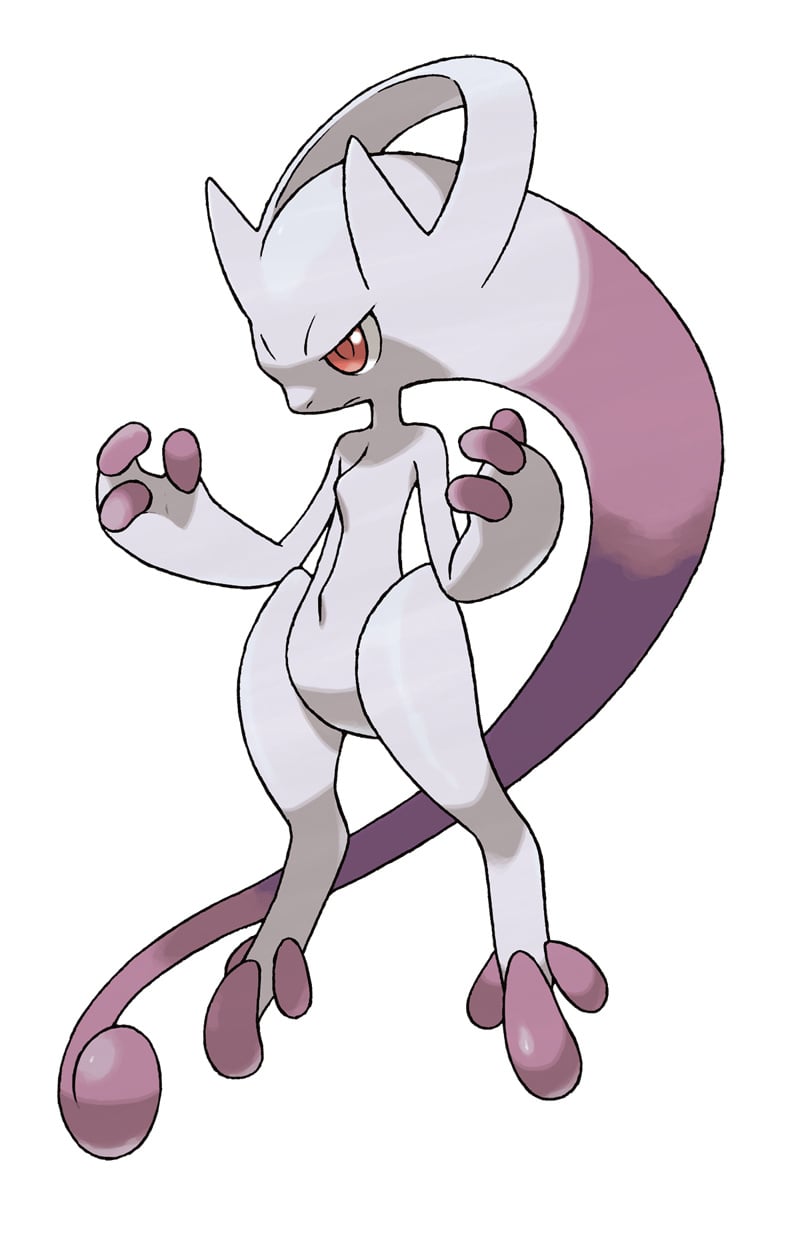 pokemon x and y mewthree mew mewtwo