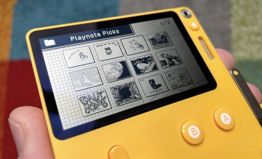 Playnote Studio è un’ottima app DSi Flipnote Studio per Playdate