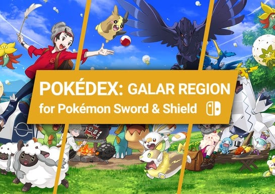 Pokémon Sword And Shield: Pokédex Galar Region