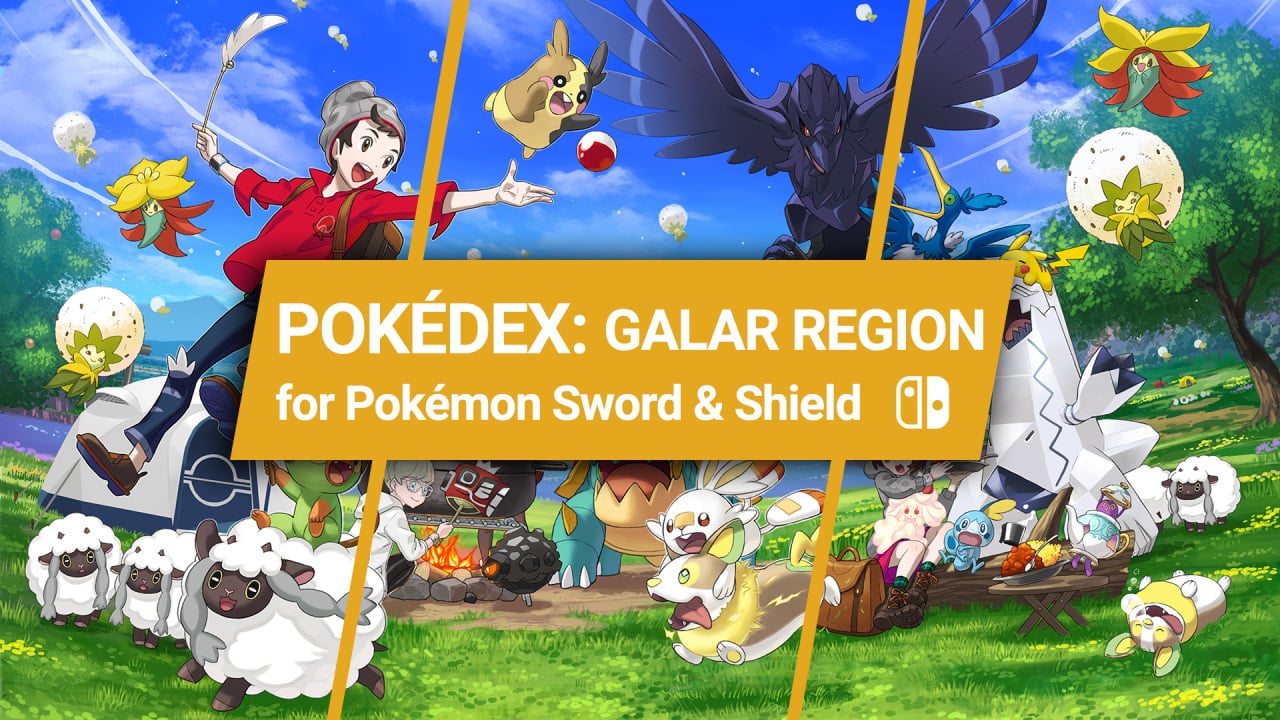 Pokemon Sword and Shield Full Galar Pokedex