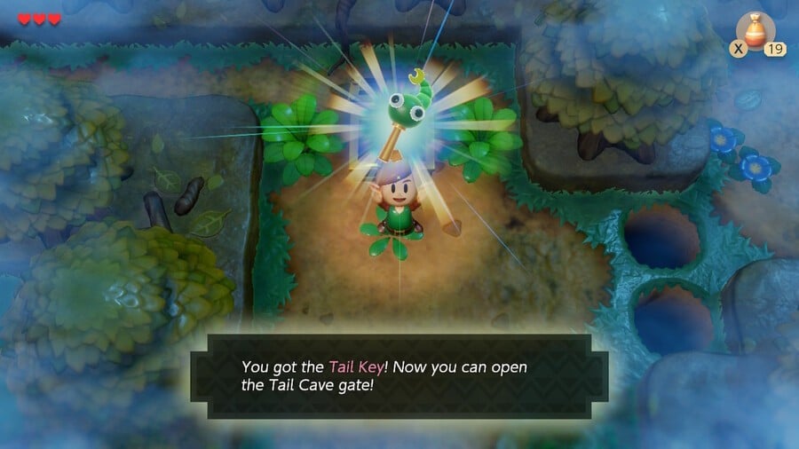 Link obtains the Tail Key