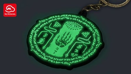 Zelda: Tears of the Kingdom Glow in the dark keychain