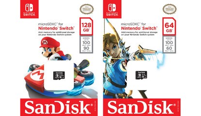 Mario And Link Themed Micro SD Cards Are On The Way For Your Switch