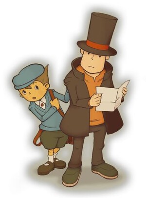 Layton's reading about himself in this week's Famitsu