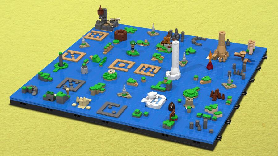 LEGO Wind Waker Overworld