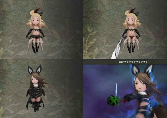 Western Version Of Bravely Default Features Costume Changes For Female Characters