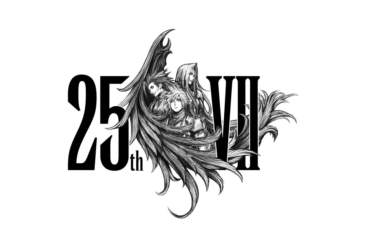 Square Enix Reveals Final Fantasy VII's 25th Anniversary Logos .