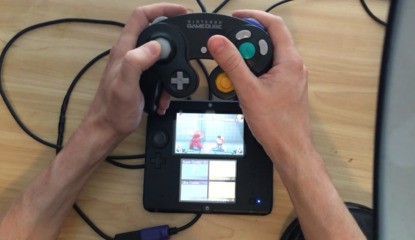 This Modder is Playing a 2DS With a GameCube Controller, Because They Can