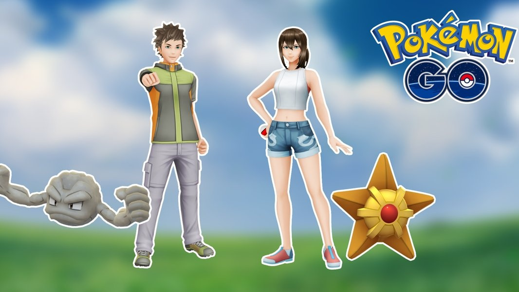 You Can Now Dress Up As Brock And Misty In Pokemon Go Nintendo Life