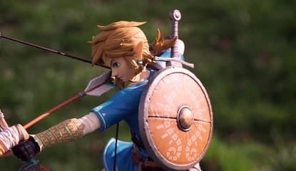 Have A Gawk At This Gorgeous Legend Of Zelda: Breath Of The Wild Statue