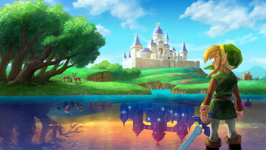 A Link Between Worlds Art