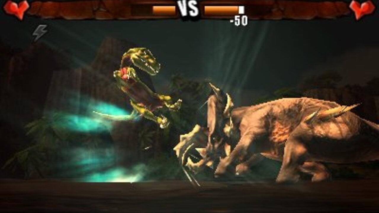 3D Dino Fighting Detailed in Combat of Giants Dinosaurs 3D