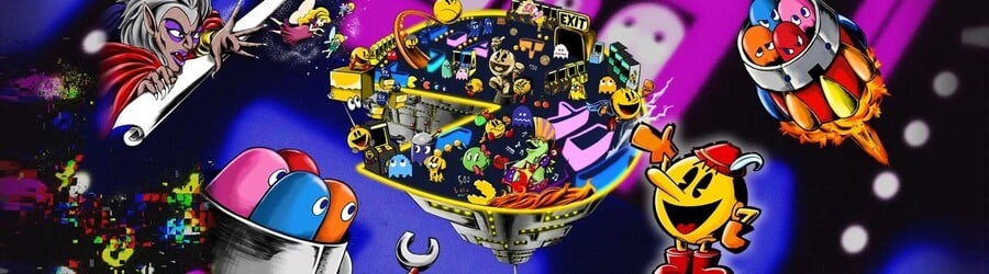 Pac-Man Museum + (přepínač)