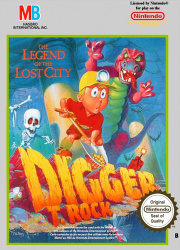 Digger T. Rock: The Legend of the Lost City Cover