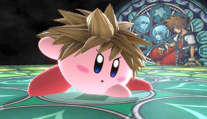 This Is What Kirby's New Kingdom Hearts Form Looks Like In Smash Bros. Ultimate