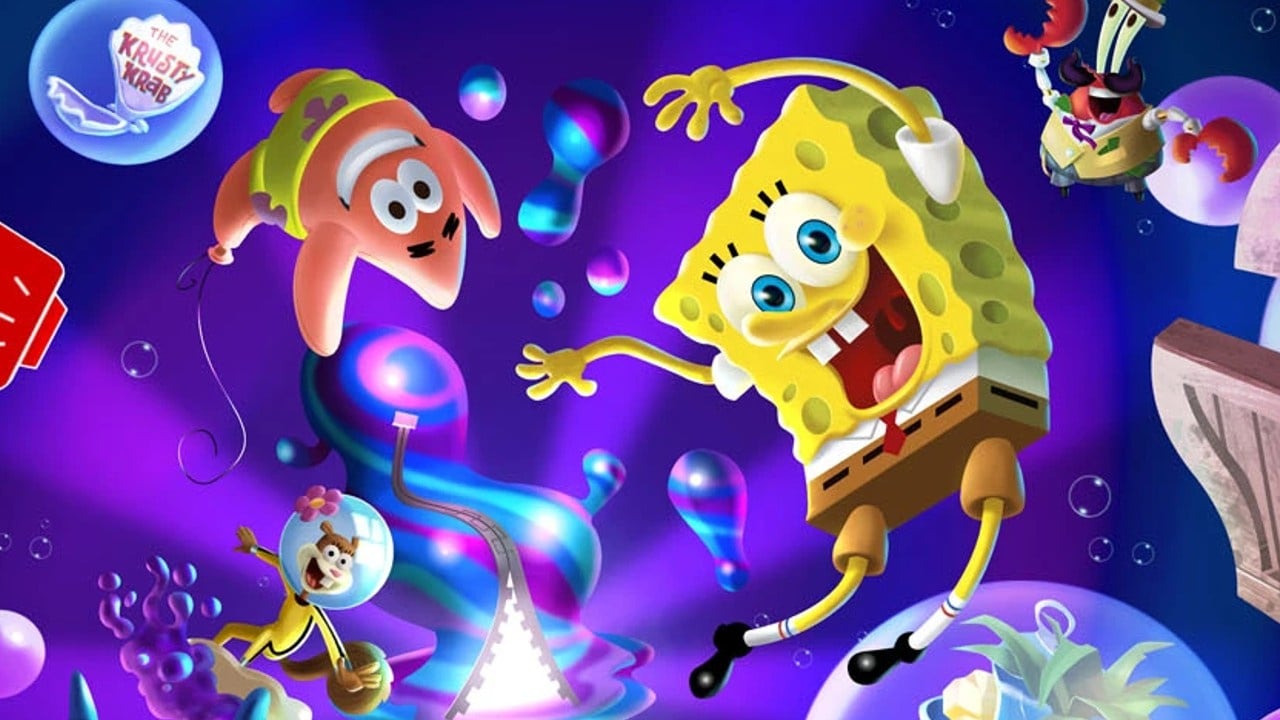 Mario Party 9 - All Minigames with SpongeBob 