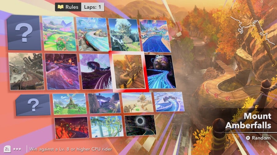 Kirby Air Riders Air Ride Track