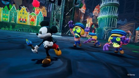 Screenshots from Disney's Mickey Epic