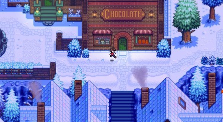 Haunted Chocolatier looks similar enough to Stardew to identify ConcernedApe as the man behind it, but different enough to excite and intrigue future players
