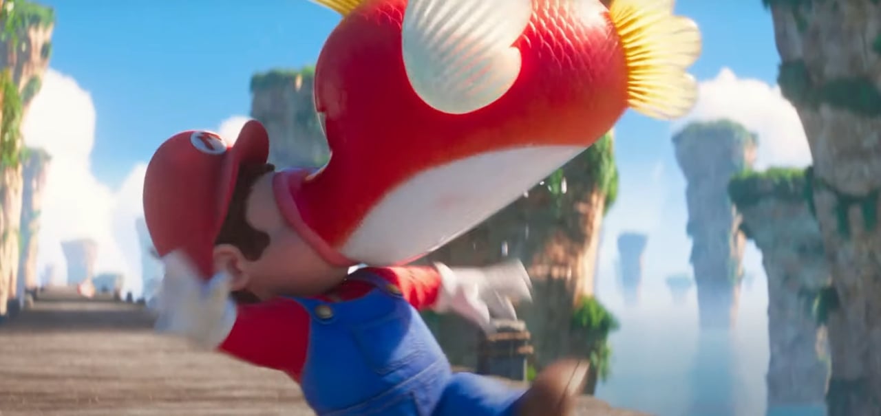 Super Mario Bros. Movie trailer shows off Peach, Donkey Kong, and Mario  Kart - Polygon