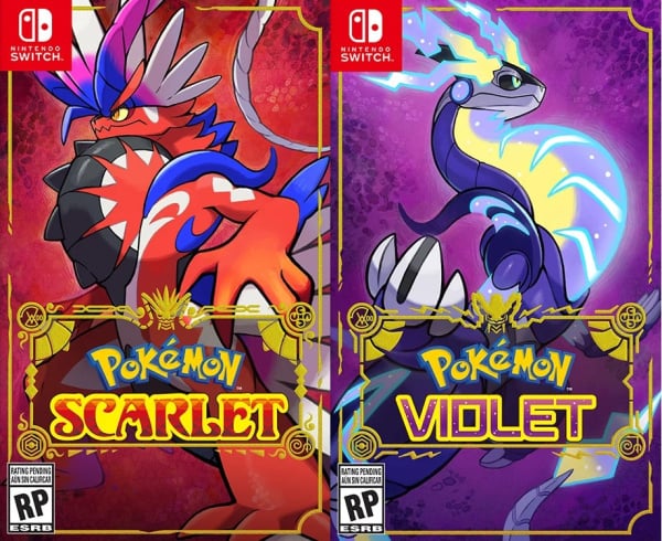 Pokémon Scarlet and Pokémon Violet