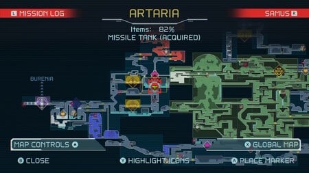 Metroid Dread Missile Tank Locations