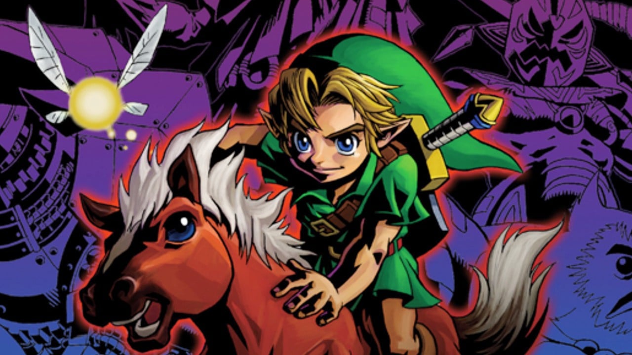 Nintendo 64 - The Legend of Zelda: Majora's Mask - Link - The