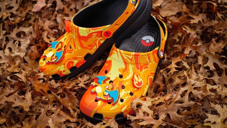 Pokémon Charizard Crocs