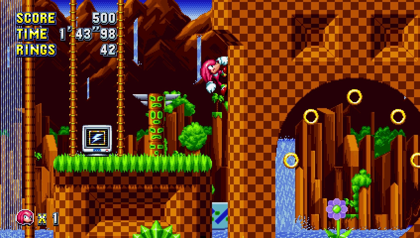 SONIC MANIA: Green Hill Zone, Act 2 Gameplay — Polygon @ E3 2017 