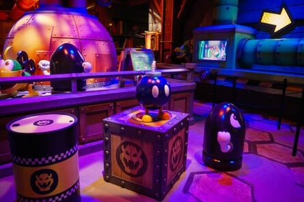 Even the queue for Mario Kart: Bowser's Challenge has been extended, more in line now with the Japanese park