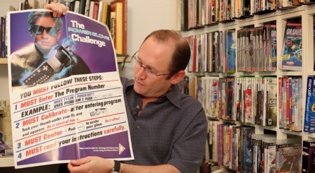 Interviewees include (clockwise from top-left) Isaiah "Triforce" Johnson, Power Glove template designer Darin Barri, Wizard director Todd Holland and engineer Chris Gentile