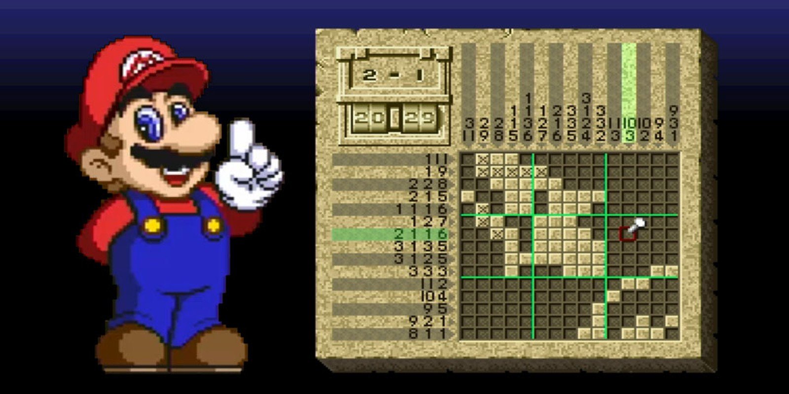 Mario picross hot sale switch