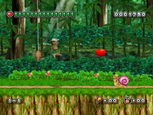 WiiWare Adventure Island is a 2.5D tribute to the original