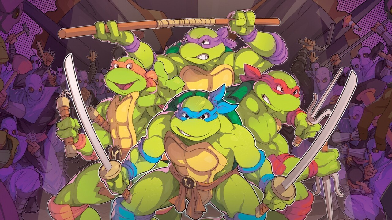 Here's Raph Ninja Turtle Tee - Purple/combo