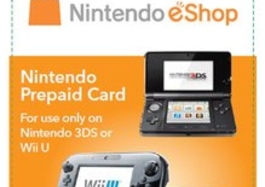 Wii U and 3DS Pre-Paid eShop Cards Spotted