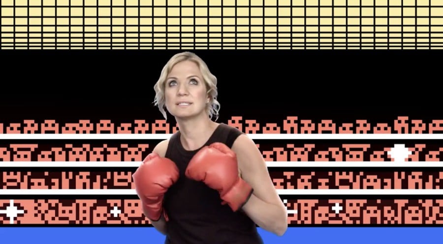 Michelle Beadle's Nintendo Punch-Out Training