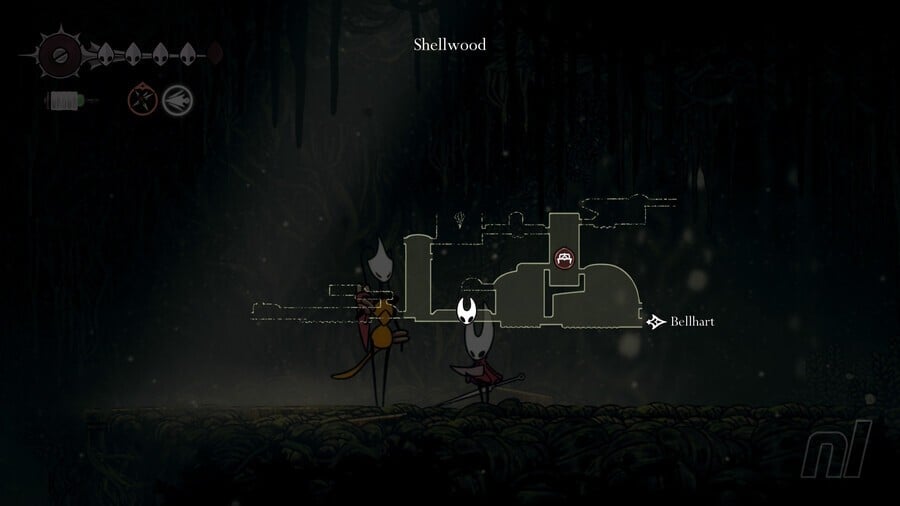 Shakra Shellwood  Map