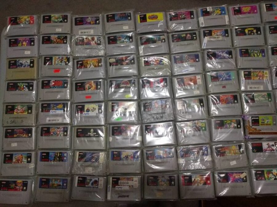 $10,000 in SNES games