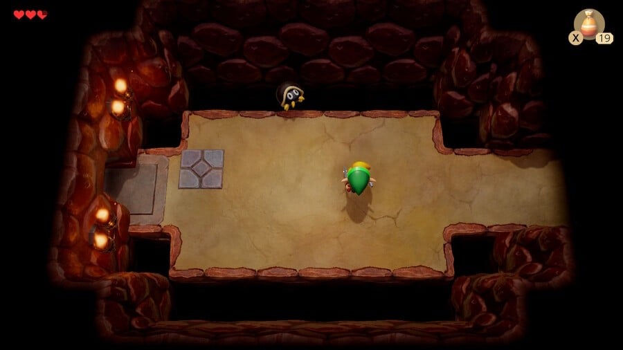 Tail cave small key puzzle room