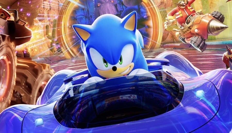 Who was revealed as Sonic Racing: CrossWorld's first 'Year Two' bonus character?