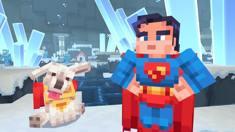 Minecraft Superman DLC Lands on Nintendo Switch: Play as Superman, Battle Lex Luthor, and Protect Metropolis