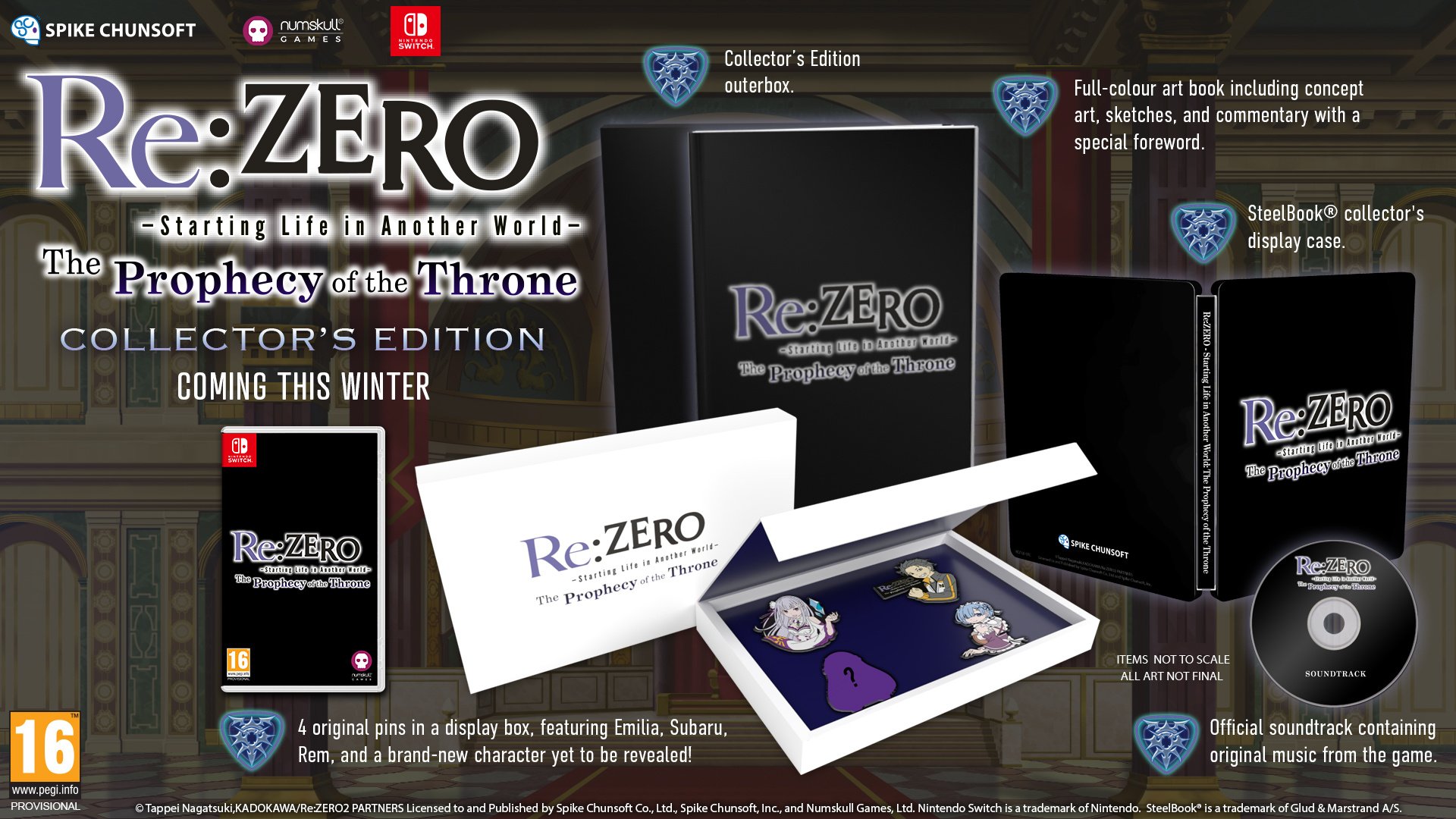 Re:Zero - Starting Life in Another World adventure RPG announced