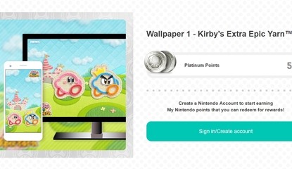 Why Is The Fortnite Logo In This Official My Nintendo Kirby Wallpaper?