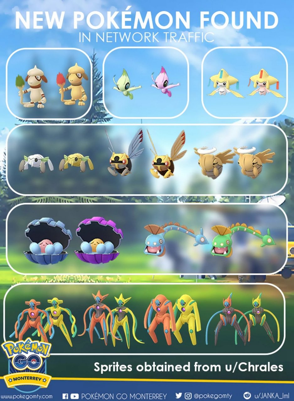 Dataminers Unveil The Next Potential Set Of Monsters Coming To Pokemon Go Nintendo Life