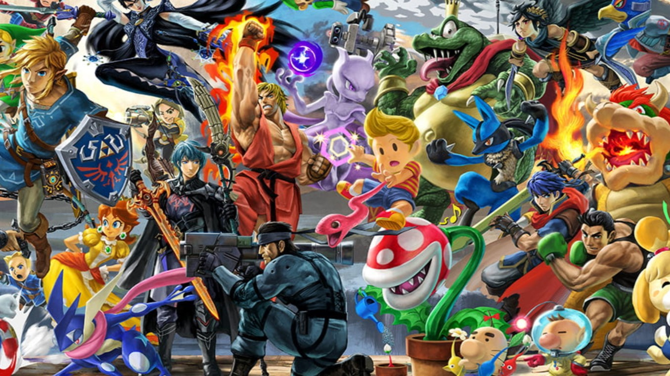 New Challenger Byleth Gets Added To The Super Smash Bros Ultimate Mural Nintendo Life