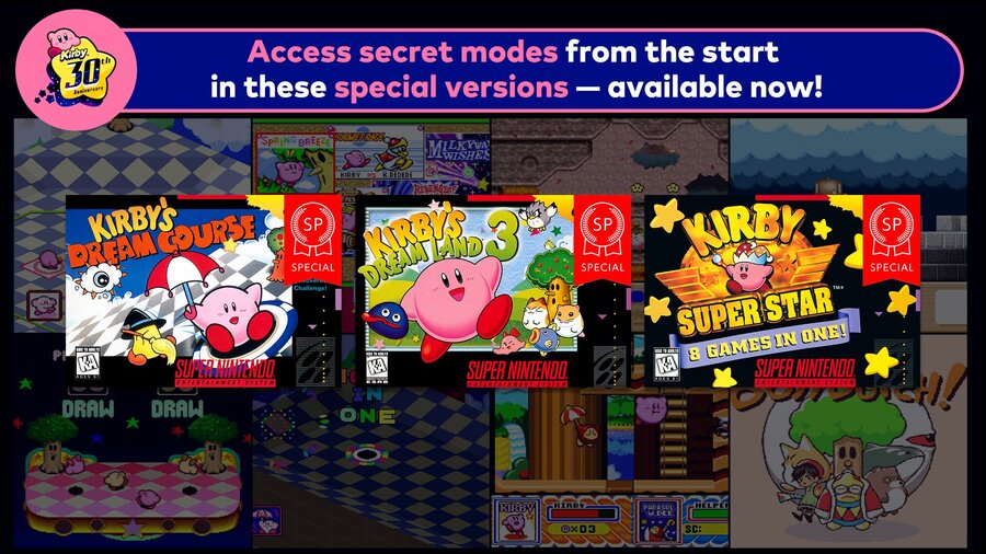 Kirby SNES Games