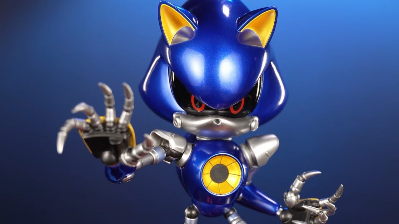 Sonic The Hedgehog ‘Metal Sonic’ First 4 Figures Statue Revealed, Here’s A Sneak Peek