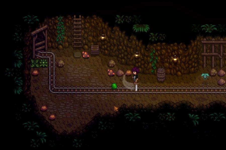 Mining in Stardew Valley