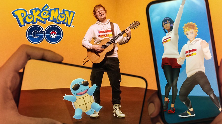 Ed Sheeran x Pokemon GO
