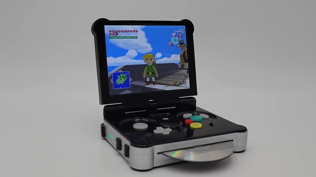 Aleatorio: Console Modder hace que la maqueta de «Fake Portable GameCube» sea real